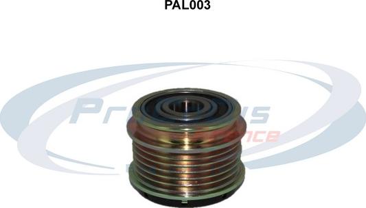 Procodis France PAL003 - Pulley, alternator, freewheel clutch car-mod.net