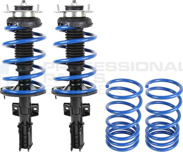 Professional Parts 72430017C - Suspension Kit, coil springs / shock absorbers car-mod.net