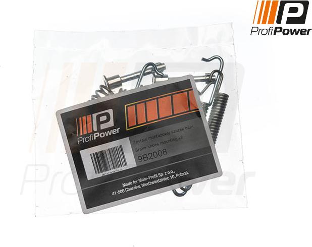 ProfiPower 9B2008 - Accessory Kit, parking brake shoes car-mod.net
