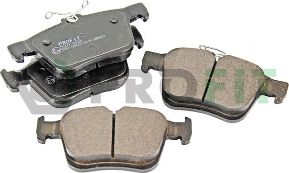 Profit 5000-4434 - Brake Pad Set, disc brake car-mod.net