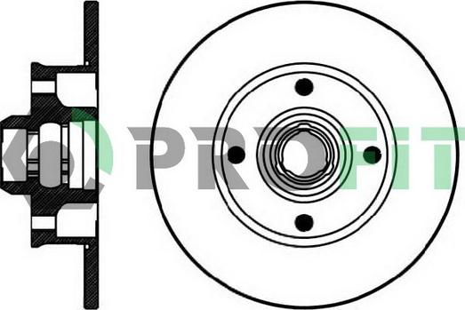 Profit 5010-0137 - Brake Disc car-mod.net