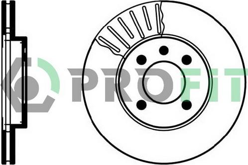 Profit 5010-0207 - Brake Disc car-mod.net