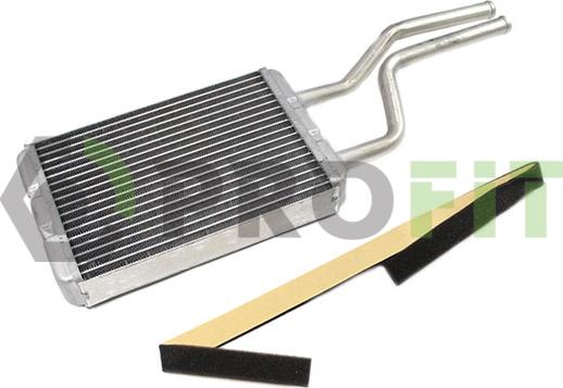 Profit 1760-0526 - Heat Exchanger, interior heating car-mod.net