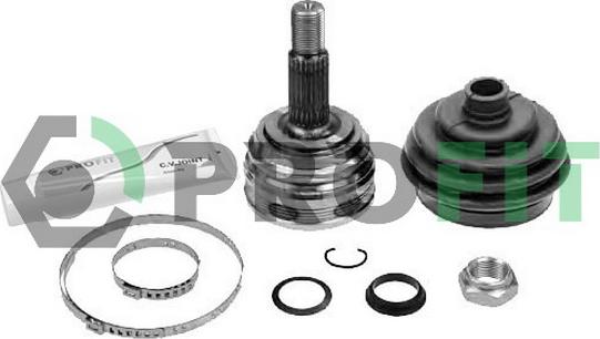 Profit 2710-1021 - CV Joint Kit, drive shaft car-mod.net