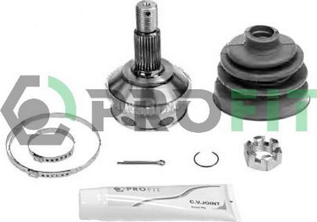 Profit 2710-1222 - CV Joint Kit, drive shaft car-mod.net