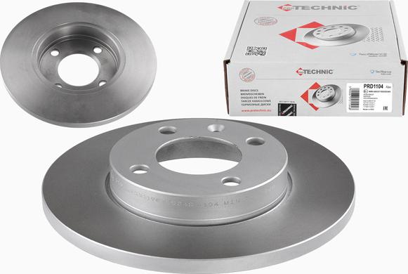 Protechnic PRD1104 - Brake Disc car-mod.net