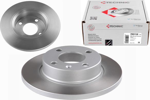 Protechnic PRD1126 - Brake Disc car-mod.net