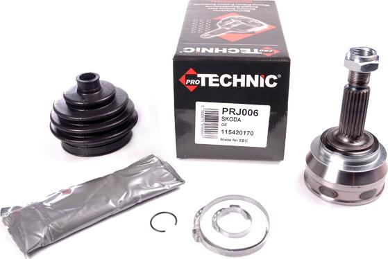 Protechnic PRJ006 - CV Joint Kit, drive shaft car-mod.net