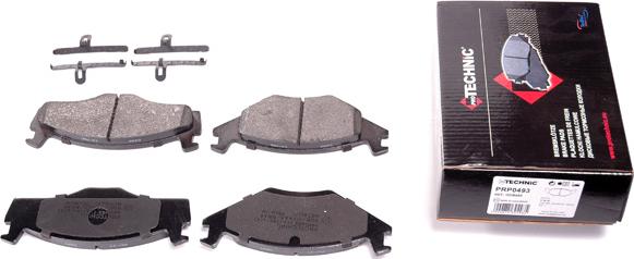 Protechnic PRP0493 - Brake Pad Set, disc brake car-mod.net