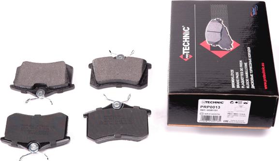 Protechnic PRP0013 - Brake Pad Set, disc brake car-mod.net