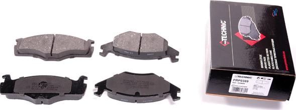 Protechnic PRP0389 - Brake Pad Set, disc brake car-mod.net