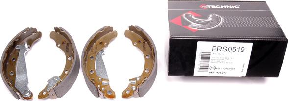Protechnic PRS0519 - Drum Brake Shoe Set car-mod.net
