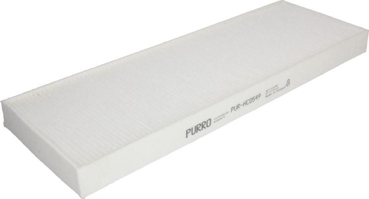 PURRO PUR-HC0549 - Filter, interior air car-mod.net