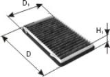 PZL Filters WA60422 - Filter, interior air car-mod.net