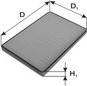 PZL Filters WA60386 - Filter, interior air car-mod.net