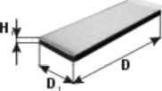 PZL Filters WA60313 - Filter, interior air car-mod.net