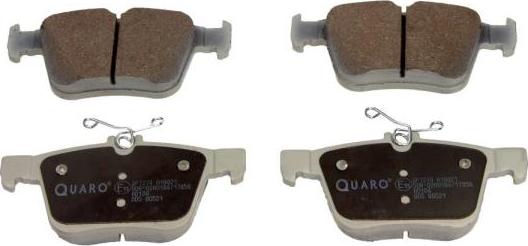 QUARO QP7274 - Brake Pad Set, disc brake car-mod.net
