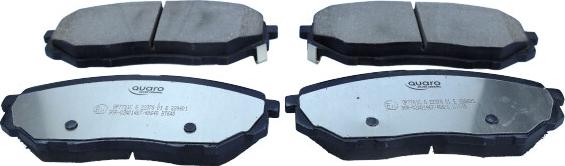 QUARO QP7701C - Brake Pad Set, disc brake car-mod.net