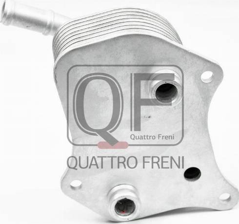 Quattro Freni QF55A00009 - Oil Cooler, engine oil car-mod.net