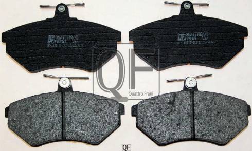 Quattro Freni QF60500162 - Brake Pad Set, disc brake car-mod.net