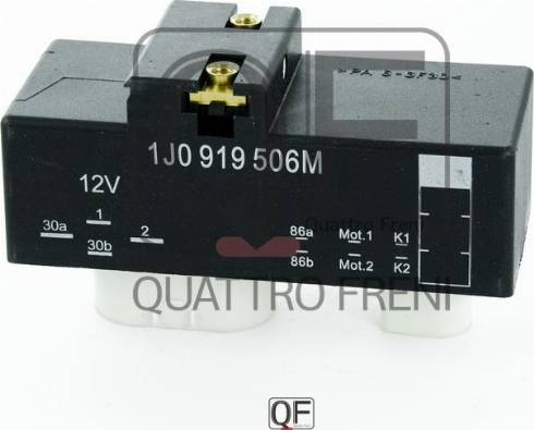Quattro Freni QF25A00062 - Control Unit, electric fan (engine cooling) car-mod.net