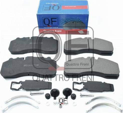 Quattro Freni QF70250 - Brake Pad Set, disc brake car-mod.net