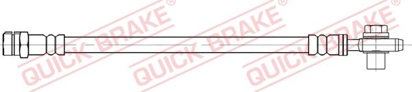 QUICK BRAKE 50.095X - Brake Hose car-mod.net
