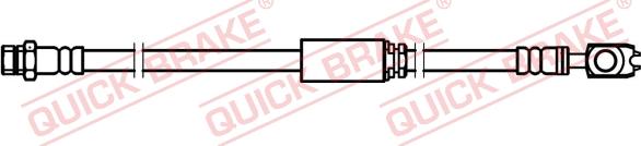 QUICK BRAKE 50.753X - Brake Hose car-mod.net