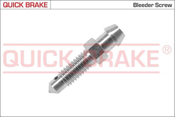 QUICK BRAKE 0033 - Breather Screw / Valve car-mod.net