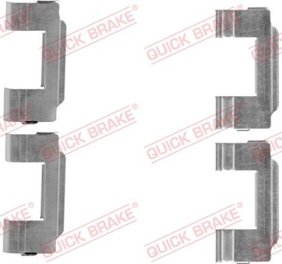 QUICK BRAKE 1091646 - Accessory Kit for disc brake Pads car-mod.net