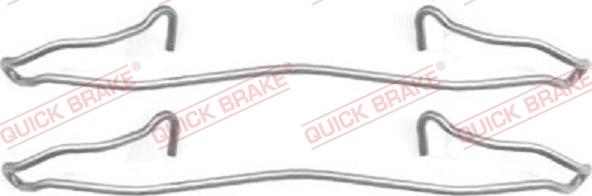 QUICK BRAKE 109-1057 - Accessory Kit for disc brake Pads car-mod.net