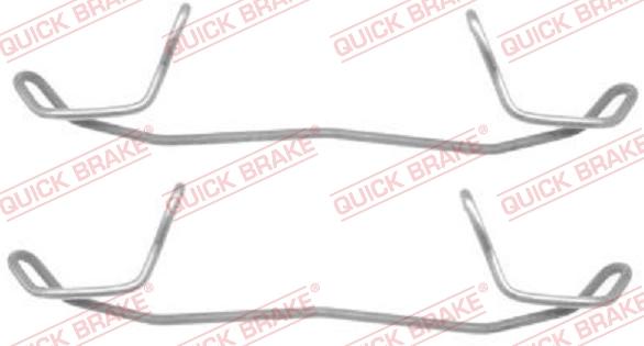 QUICK BRAKE 1091123 - Accessory Kit for disc brake Pads car-mod.net