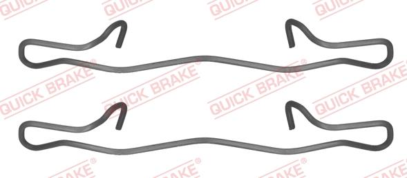 QUICK BRAKE 1091755 - Accessory Kit for disc brake Pads car-mod.net