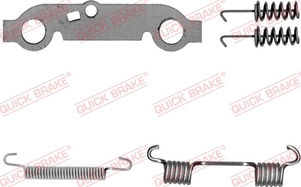 QUICK BRAKE 105-0537-1 - Accessory Kit, parking brake shoes car-mod.net