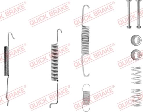 QUICK BRAKE 10506801R - Accessory Kit, brake shoes car-mod.net
