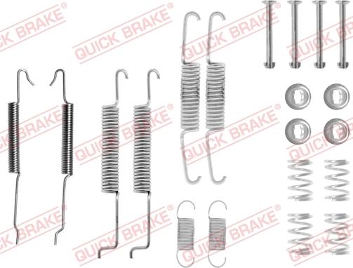 QUICK BRAKE 105-0680 - Accessory Kit, brake shoes car-mod.net