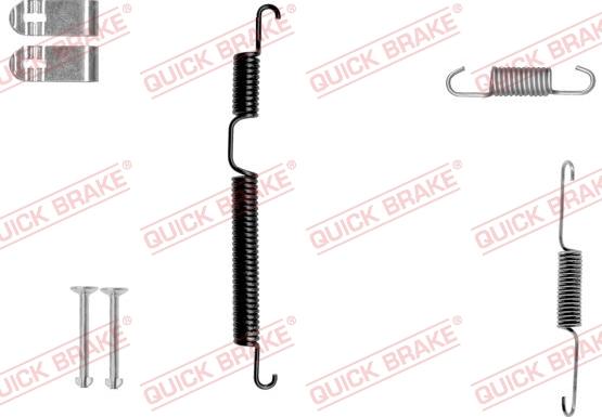 QUICK BRAKE 105-0045-1L - Accessory Kit, brake shoes car-mod.net