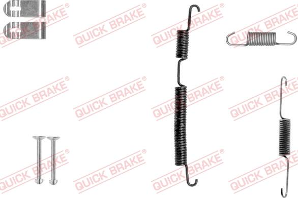 QUICK BRAKE 105-0045-1R - Accessory Kit, brake shoes car-mod.net