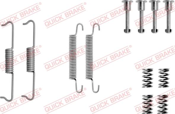 QUICK BRAKE 1050841 - Accessory Kit, parking brake shoes car-mod.net