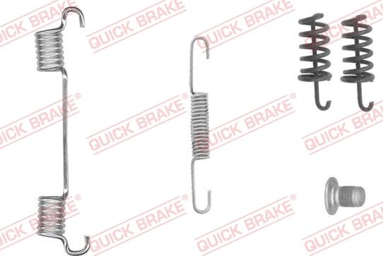 QUICK BRAKE 105-0874-1 - Accessory Kit, parking brake shoes car-mod.net