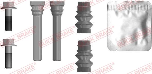 QUICK BRAKE 113-0036X - Guide Sleeve Kit, brake caliper car-mod.net