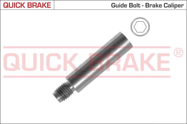 QUICK BRAKE 11286 - Guide Bolt, brake caliper car-mod.net