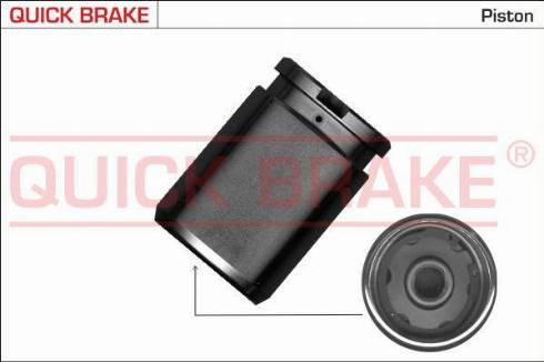QUICK BRAKE 185001M - Piston, brake caliper car-mod.net