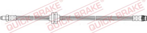 QUICK BRAKE 32.346 - Brake Hose car-mod.net