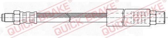 QUICK BRAKE 32.303 - Brake Hose car-mod.net