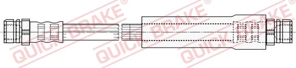 QUICK BRAKE 22.315 - Brake Hose car-mod.net