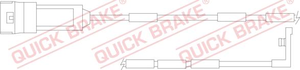 QUICK BRAKE WS 0119 B - Warning Contact, brake pad wear car-mod.net