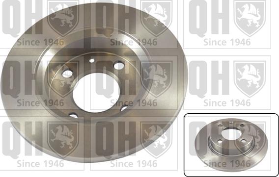 Quinton Hazell BDC4607 - Brake Disc car-mod.net