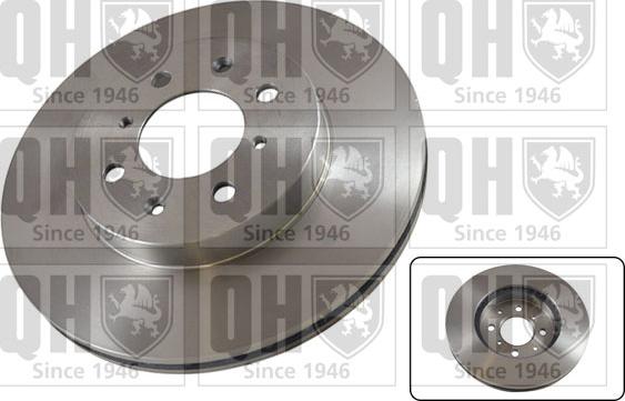 Quinton Hazell BDC4372 - Brake Disc car-mod.net