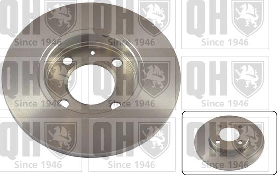 Quinton Hazell BDC1046 - Brake Disc car-mod.net